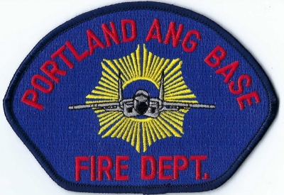 Portland ANG Base Fire Department (OR)
Military - Obsolete patch
