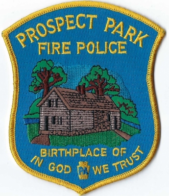 Prospect Park Fire Police (PA)
Birthplace of "In God We Trust" and put on US coins and currency.
