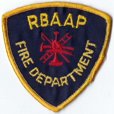 R.B.A.A.P Fire Department (CA)
MILITARY - Riverbank Army Ammunition Plant - Closed 2010
