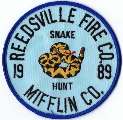 Reedsville Fire Company (PA)
Annual Rattlesnake Hunt Fund Raiser

