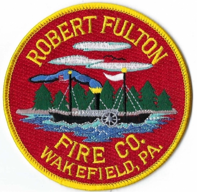 Robert Fulton Fire Company (PA)
Robert Fulton, who died in1815, was an American engineer and inventor of the world's first commercially successful steamboat,

