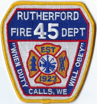 Rurherford Fire Department (PA)
Station 45.
