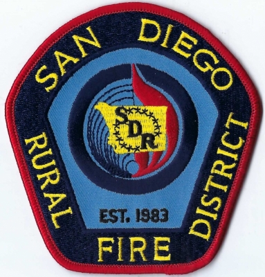 San Diego Rural Fire District (CA)
DEFUNCT - Merged w/San Diego County Fire Department
