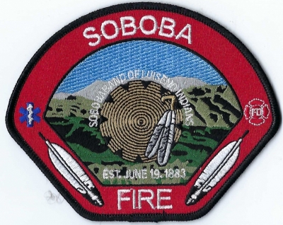 Soboba Fire Department (CA)
TRIBAL - Soboba Band of Luiseno Indians
