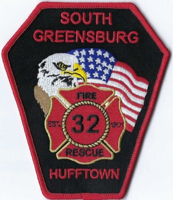 South Greensburg Fire Department (PA)
Population < 2,000.  Station 32.
