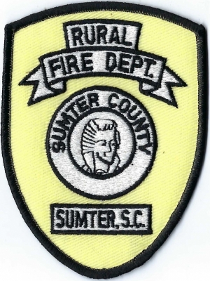 Sumter County Rural Fire Department (SC)
DEFUNCT - Merged w/Sumter County Fire Rescue.
