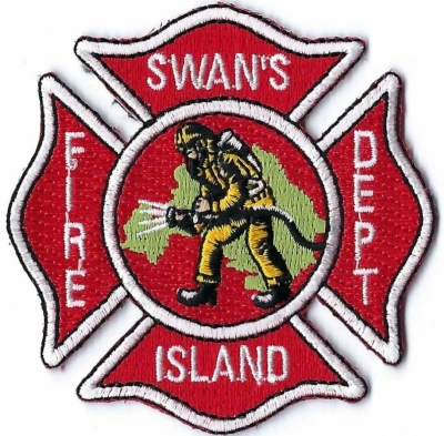 Swan's Island Fire Department (ME)
Population < 500.  Swan island is 7,000 acres and was nick-named  'Swango,' the Abanaki word for 'island of eagles.
