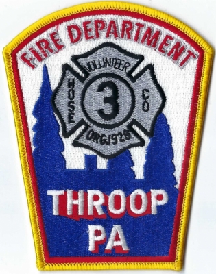 Throop Volunteer Fire Department (PA)
Station 3.
