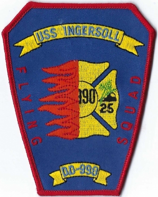 USS Ingersoll DD-990 Fire Department (CA)
DEFUNCT - Navy: Fletcher Class Destroyer (Decommissioned 1998)
