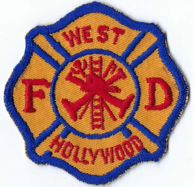 West Hollywood Fire Department (CA)
DEFUNCT - Merged w/Los Angeles City Fire Department
