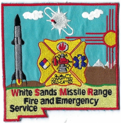 White Sands Missile Range Fire Department (NM)
White Sands Missile Range (WSMR) is a United States Army military testing area and firing range.
