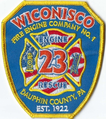 Wiconisco Fire Engine Company No. 1 (PA)
Population < 2,000.  Station 23.
