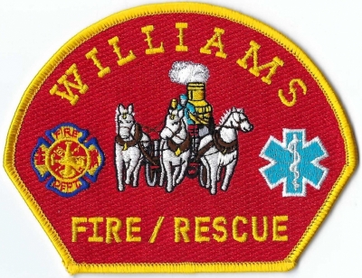Williams Fire Rescue (OR)
Population < 2,000.
