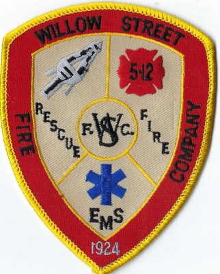 Willow Street Fire Company (PA)
Station 5-12.
