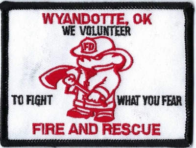 Wyandotte Fire & Rescue (OK)
Population < 2,000
