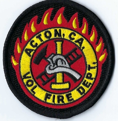 Acton Volunteer Fire Department (CA)
DEFUNCT - Merged w/Los Angelos County Fire Department
