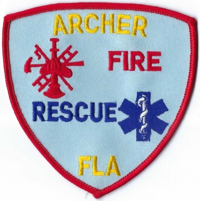 Archer Fire Rescue (FL)
DEFUNCT - Merged w/Alachua County Fire Department.
