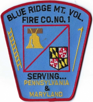 Blue Ridge Mt. Volunteer Fire Company No. 1 (PA)
DEFUNCT - Merged w/Blue Mountain Volunteer Fire Department. The Blue Ridge Mt. Fire Co. No. 1 served  a part of MD and PA.
