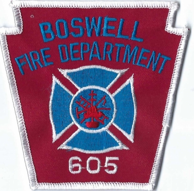 Boswell Fire Department (PA)
Population < 2,000.  Station 605.
