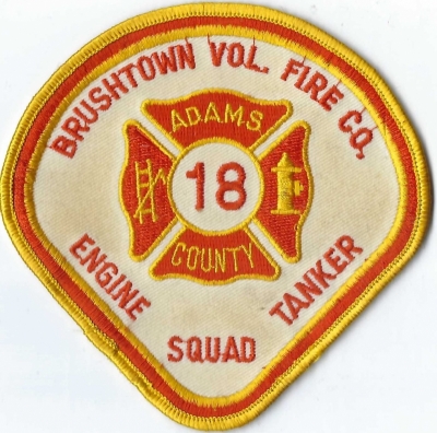 Brushtown Volunteer Fire Company (PA)
DEFUNCT -  In 2004, BVC voted to consolidate with Southeastern Adams Volunteer Emergency Services, Company 29.

 
