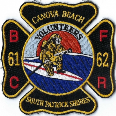 Canova Beach-South Patrick Shores Volunteer Fire Department (FL)
DEFUNCT - Merged w/ Brevard County Fire Department
