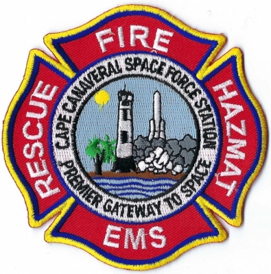 Cape Canaveral Space Force Station Fire Department (FL)
Cape Canaveral Space Force Station (CCSFS) is an installation of the United States Space Force's Space Launch Delta 45.
