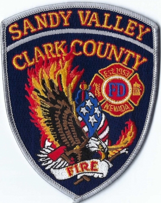 Clark County - Sandy Valley Fire Department (NV)
DEFUNCT - Merged w/Clark County FIre District
