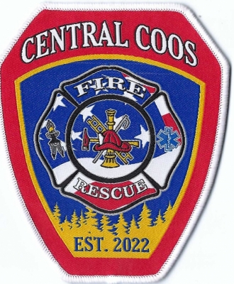 Central Coos Fire & Rescue (OR)
Silk patch - First Issue
