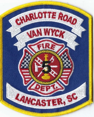 Charlotte Road - Van Wyck Fire Department (SC)
Station 5.
