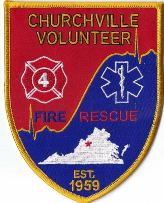 Churchville Volunteer Fire Rescue (VA)
Population < 500.
