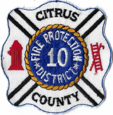 Citrus County Fire District 10 (FL)
DEFUNCT - Merged w/Citrus County Fire Rescue.
