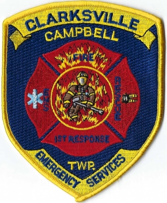 Clarksville Fire Department (MI)
Population < 500
