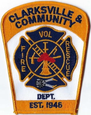 Clarksville & Community Volunteer Fire Department (PA)
Population < 500.
