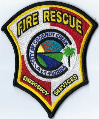 Coconut Creek City Fire Rescue (FL)
DEFUNCT - Merged w/Broward Sheriff Fire Rescue.
