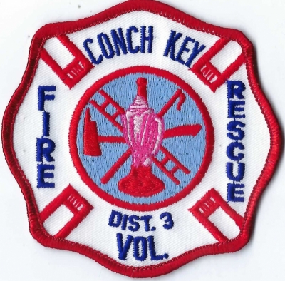 Conch Key Volunteer Fire Rescue (FL)
DEFUNCT - Merged w/Monroe County Fire Rescue.
