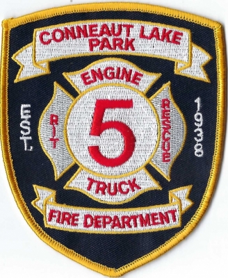 Conneaut Lake Park Volunteer Fire Department (PA)
DEFUNCT - Station 5 is closed - Conneaut Lake Park is a summer amusement resort, located in Conneaut Lake, Pennsylvania.

