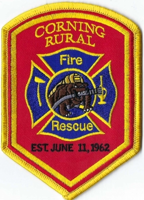 Corning Rural Fire Department (CA)
DEFUNCT - Merged w/Tehama County Fire Department
