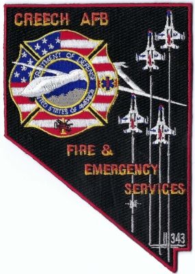 Creech AFB Fire & Emergency Services (NV)
MILITARY - USAF
