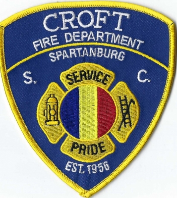 Croft Fire Departmenty (SC)
DEFUNCT - Merged w/Roebuck Fire District in 2018.
