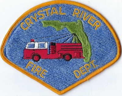 Crystal River Fire Department (FL)
Crystal River is a very short river in Citrus County, Florida, flowing into the Gulf of Mexico. It is seven miles long.
