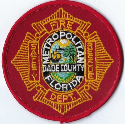 Dade County Metropolitan Fire Department (FL)
DEFUNCT - Merged w/Miami-Dade Fire Rescue Department.
