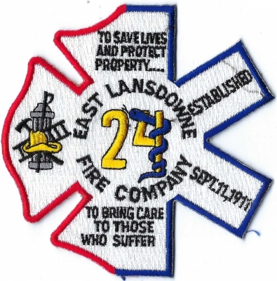 East Lansdowne Fire Company (PA)
Station 24.
