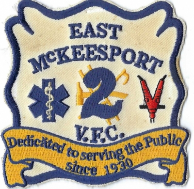 East McKeesport Volunteer Fire Company 2 (PA)
DEFUNCT - Merged w/United Volunteer Fire & Rescue.
