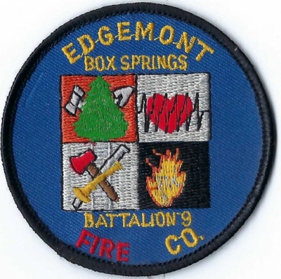 Riverside County Station #6 - Edgemont Box Springs (CA)
Edgemont Box Springs Fire Company
