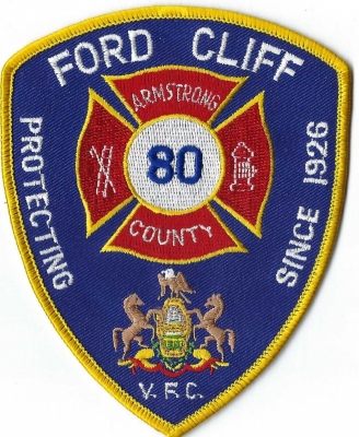 Ford Cliff Volunteer Fire Company (PA)
Population < 500.  Station 80.
