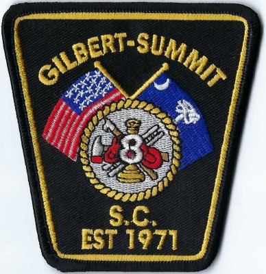 Gilbert-Summit Fire Department (SC)
DEFUNCT - Merged w/Lexington County Fire Service.

