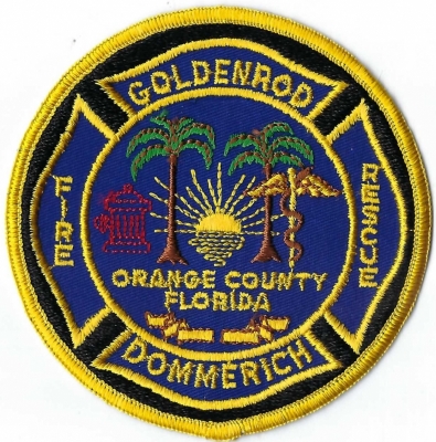 Goldenrod Dommerich Fire & Rescue (FL)
DEFUNCT - Merged w/Orange County Fire Rescue.
