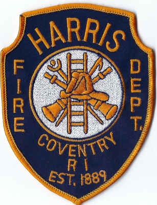 Harris Fire Department (RI)
DEFUNCT - Merged w/Central Coventry Fire District 
