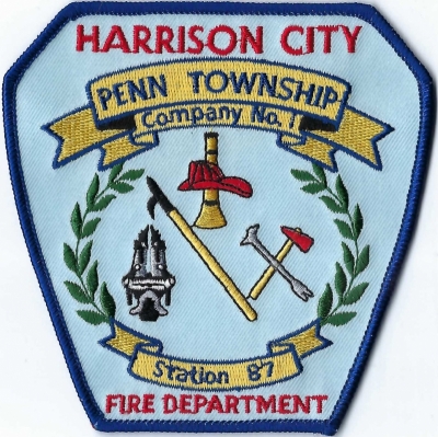Harrison City Fire Department (PA)
Population < 500.  Station 87.
