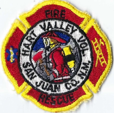 Hart Valley Volunteer Fire Department (NM)
DEFUNCT - Merged w/San Juan County Fire & Rescue.
